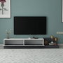 Hanah Home Soporte para TV Marmo Mármol y Antracita